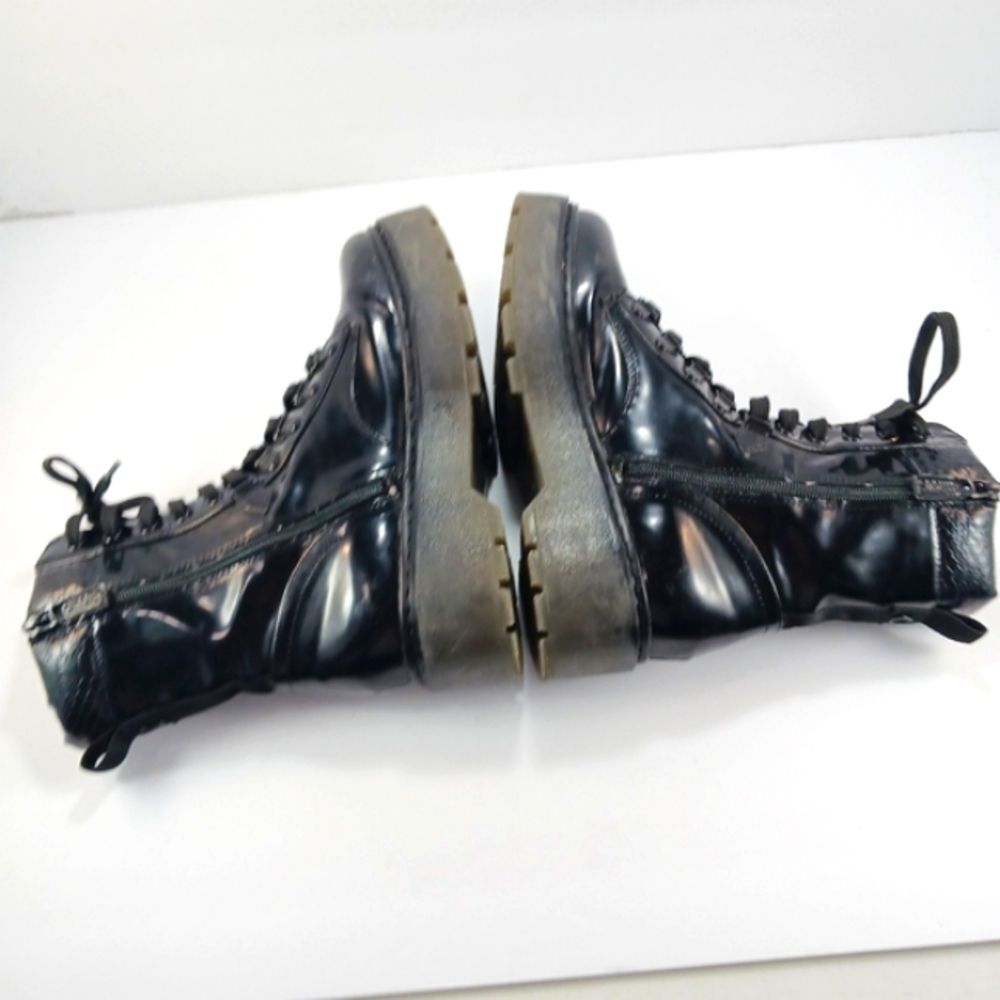 Circus By Sam Edelman Sanders Lug Sole Hiker/Goth/Witchy/Combat Boots Women's 9M - Picture 5 of 14